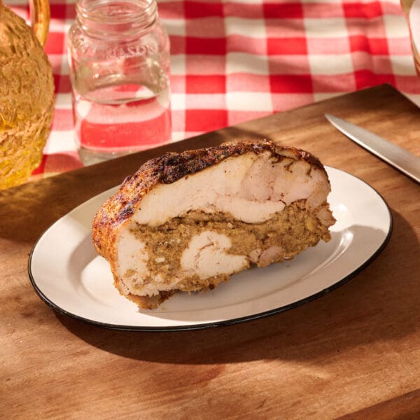 Turkey Roll stuffed with Cornbread Dressing - Image 2