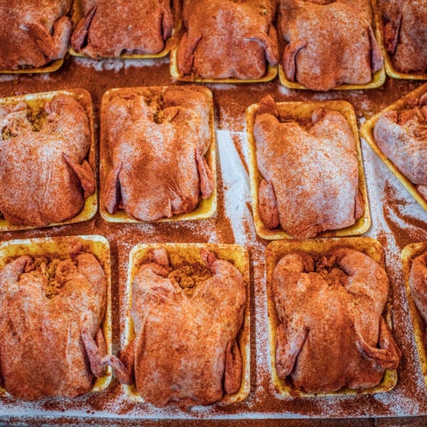 Deboned Chicken stuffed with seasoned ground pork - Image 4