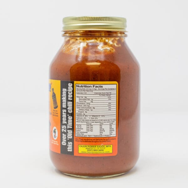 Cajun Power Chili Sauce - Image 3